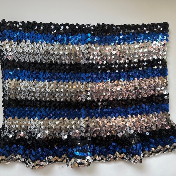 Vintage Sequinned Tube Top - Picture 2 of 3